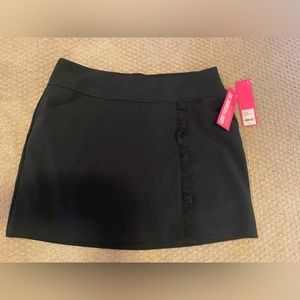 Lily Pulitzer black skort